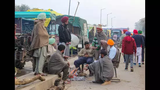 SC ,ताजा निर्देशों के बाद खनौरी में किसानों की सुरक्षा बढ़ाई गई