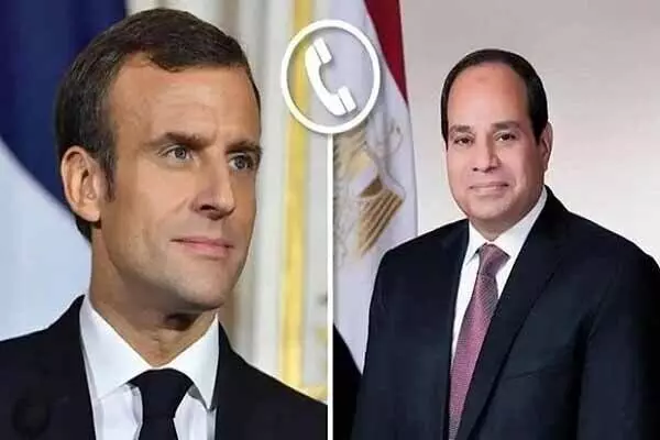 French President ने सीरिया की क्षेत्रीय अखंडता बनाए रखने पर जोर दिया