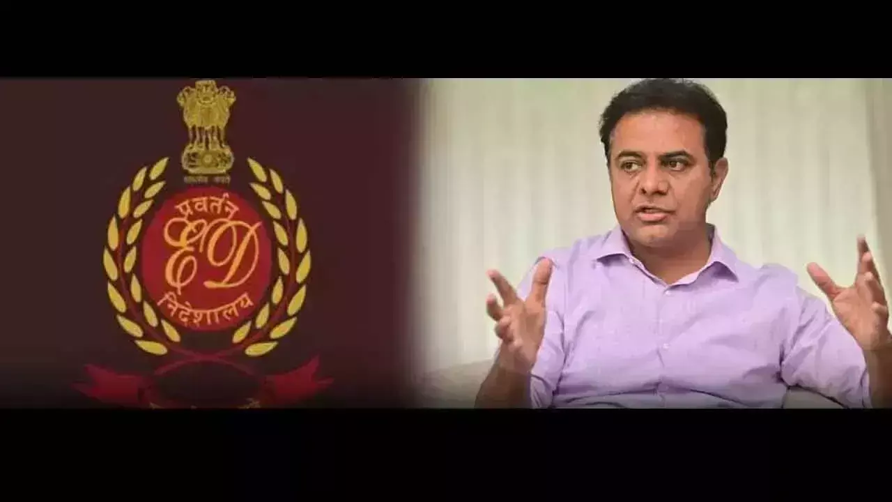 KTR को नए साल का झटका, 7 जनवरी को ईडी से होगी पूछताछ