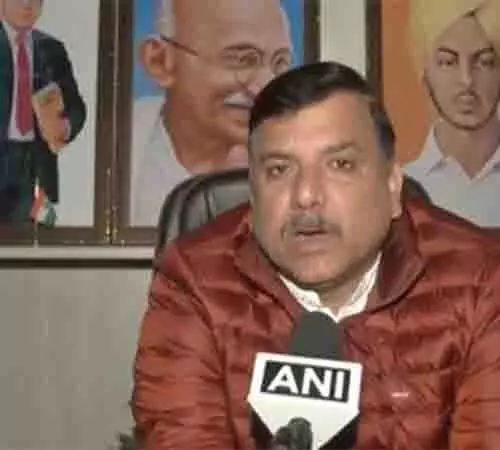 Sanjay Singh ने आरोप लगाया, भाजपा का लक्ष्य दिल्ली सरकार की सभी योजनाओं को रोकना है