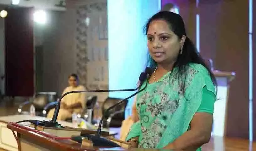 Kavitha: मेरे खिलाफ झूठे मामले दर्ज होने के बावजूद मैं पीछे नहीं हटूंगी