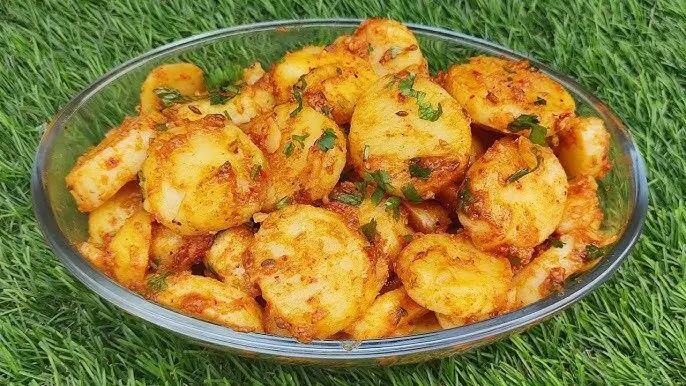 Aloo Kachalu Chaat  जाने बनाने का मन