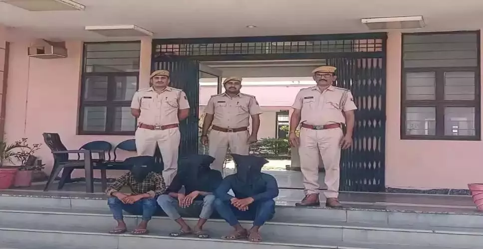 पुलिस ने छह माह पूर्व जंगल में सुनसान रास्ते पर डकैती करने के मामले का किया खुलासा