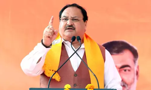 गांधी परिवार ने देश के किसी बड़े नेता को सम्मान नहीं दिया: Nadda गांधी परिवार ने देश के किसी बड़े नेता को सम्मान नहीं दिया: Nadda