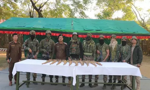अरुणाचल सुरक्षा बलों ने Changlang में हथियारों का जखीरा बरामद किया