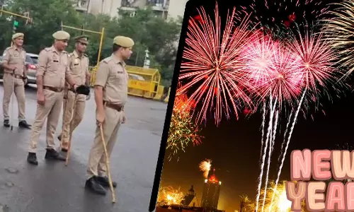 Noida: नए वर्ष के जश्न को लेकर शहर में चला विशेष चेकिंग अभियान