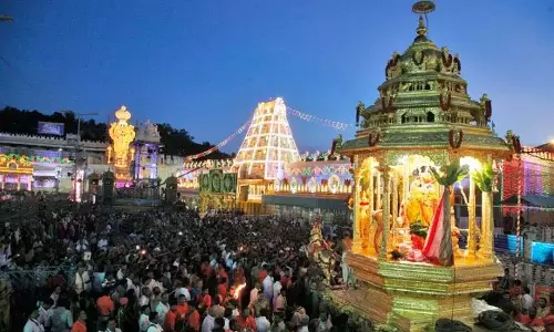 भाजपा नेताओं ने कथित TTD अनियमितताओं की जांच की मांग की भाजपा नेताओं ने कथित TTD अनियमितताओं की जांच की मांग की