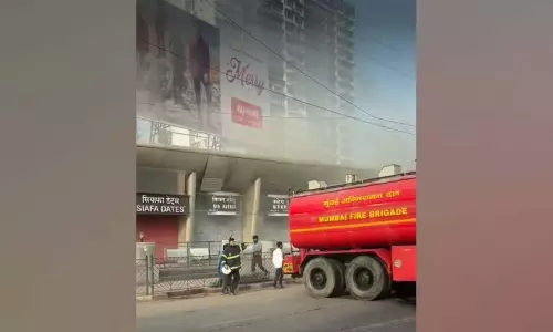 हाजीअली के हीरापन्ना शॉपिंग सेंटर में आग, 2 दिन में आग लगने की 3 घटनाएं