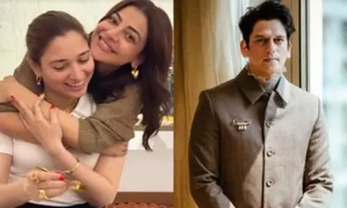 Tamannaah Bhatia विजय वर्मा और काजल अग्रवाल के साथ ‘दिसंबरिंग’ कर रही