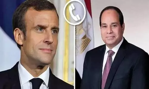 French President ने सीरिया की क्षेत्रीय अखंडता बनाए रखने पर जोर दिया