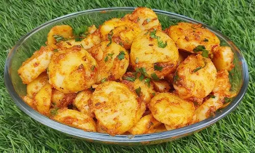 Aloo Kachalu Chaat  जाने बनाने का मन