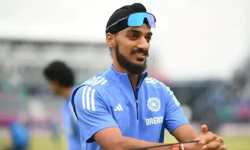 भारतीय तेज गेंदबाज अर्शदीप सिंह को ICC T20I क्रिकेटर ऑफ द ईयर के लिए नामांकित किया गया भारतीय तेज गेंदबाज अर्शदीप सिंह को ICC T20I क्रिकेटर ऑफ द ईयर के लिए नामांकित किया गया