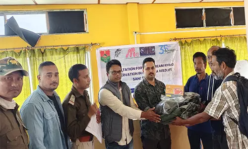 Assam: मानव-वन्यजीव संघर्ष को कम करने के लिए लूट-रोधी दस्ते गठित Assam: मानव-वन्यजीव संघर्ष को कम करने के लिए लूट-रोधी दस्ते गठित