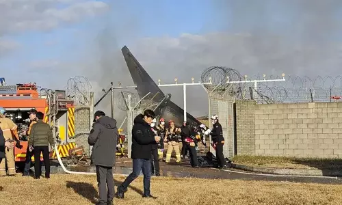 South Korea में विमान दुर्घटना से पहले यात्री का अंतिम संदेश South Korea में विमान दुर्घटना से पहले यात्री का अंतिम संदेश