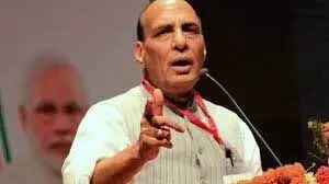 सुरक्षा के मोर्चे पर भारत ‘भाग्यशाली’ नहीं है: Rajnath to soldiers