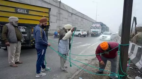 Punjab Bandh Update: पटियाला-चंडीगढ़ राष्ट्रीय राजमार्ग पर नाकाबंदी