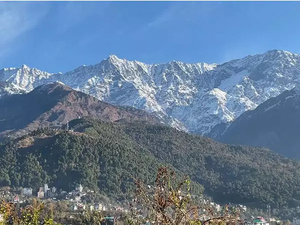 धौलाधार की पहाड़ियाँ बर्फबारी से ढकी हुई, Dharamsala में शीतलहर का प्रकोप जारी