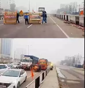 Punjab bandh:  किसानों ने कई जगहों पर सड़कें जाम कीं, यातायात प्रभावित