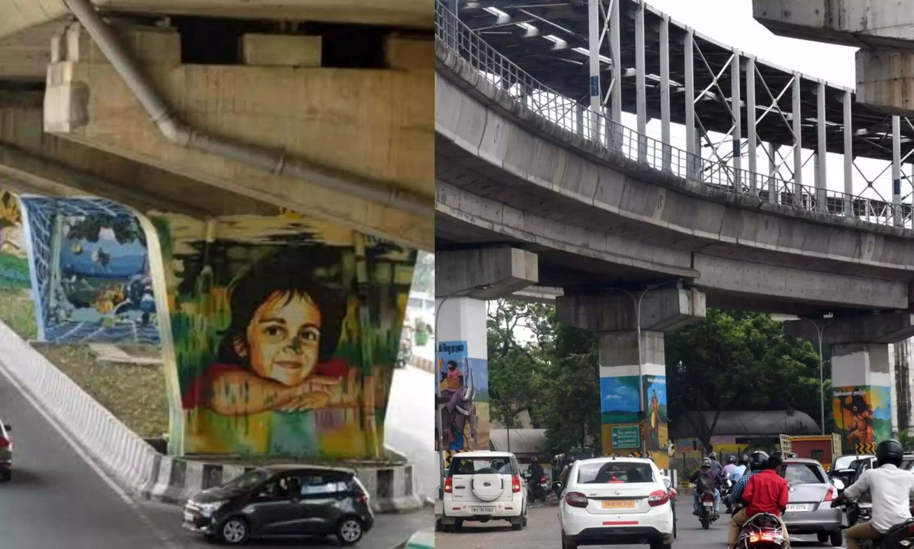 Hyderabad मेट्रो रेल शहर के सौंदर्यीकरण प्रयासों से गायब