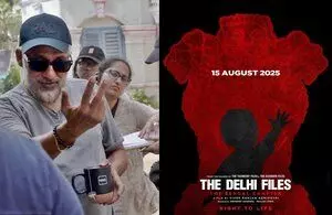 विवेक रंजन अग्निहोत्री ने The Delhi Files के निर्माण से बीटीएस क्षण साझा किए