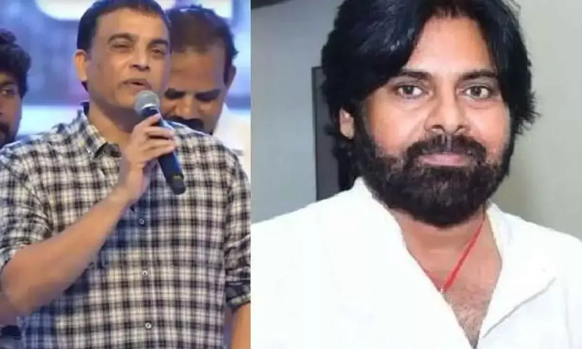 Dil Raju ने विजयवाड़ा में उपमुख्यमंत्री पवन कल्याण से मुलाकात की