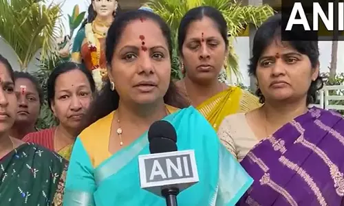 BRS नेता के कविता ने महिलाओं के खिलाफ अपराधों में वृद्धि को लेकर तेलंगाना सरकार की आलोचना की