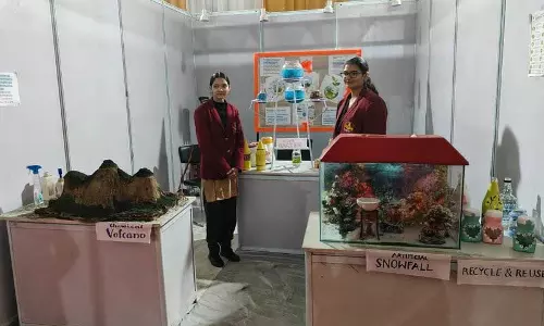 Haryana : दिन 4: 6,900 छात्र राष्ट्रीय बाल वैज्ञानिक प्रदर्शनी में वैज्ञानिक नवाचार की खोज Haryana : दिन 4: 6,900 छात्र राष्ट्रीय बाल वैज्ञानिक प्रदर्शनी में वैज्ञानिक नवाचार की खोज