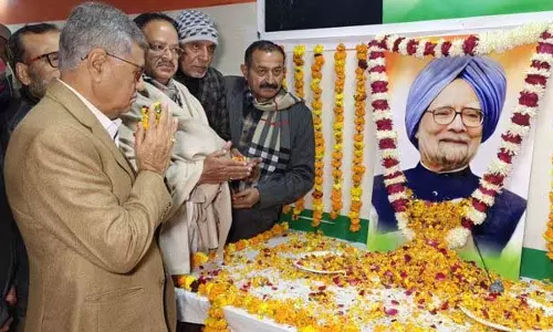 Haryana :  कांग्रेस ने पूर्व प्रधानमंत्री को श्रद्धांजलि देने के लिए शोक सभा आयोजित