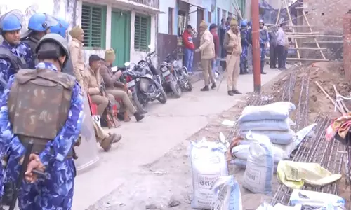 Sambhal में मस्जिद के पास पुलिस चौकी का निर्माण जल्द पूरा होगा, अधिकारियों ने कहा