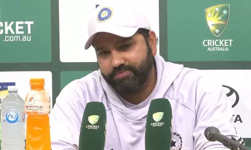 Rohit Sharma ने युवा नीतीश कुमार रेड्डी का समर्थन किया Rohit Sharma ने युवा नीतीश कुमार रेड्डी का समर्थन किया