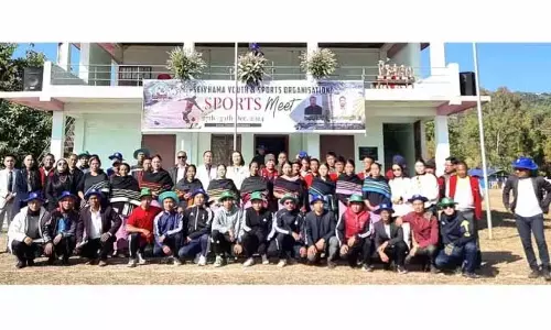 Nagaland : 58वां SYSO स्पोर्ट्स मीट शुरू हुआ Nagaland : 58वां SYSO स्पोर्ट्स मीट शुरू हुआ