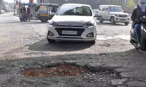 Ludhiana: मरम्मत के बाद सड़क फिर खराब, सीएम से शिकायत
