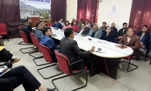 Sirohi: अतिरिक्त जिला कलेक्टर की अध्यक्षता में साप्ताहिक समीक्षा बैठक आयोजित Sirohi: अतिरिक्त जिला कलेक्टर की अध्यक्षता में साप्ताहिक समीक्षा बैठक आयोजित