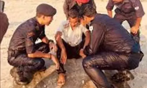 Assam: सिविल डिफेंस वॉलंटियर्स ने नदी में डूब रहे युवक को बचाया