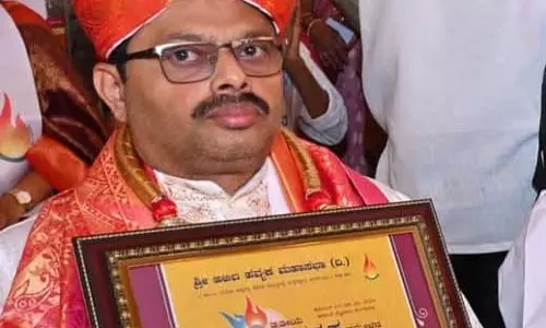 GOA: शिवानंद पंडित को बेंगलुरु में हव्यक साधक रत्न पुरस्कार से सम्मानित किया