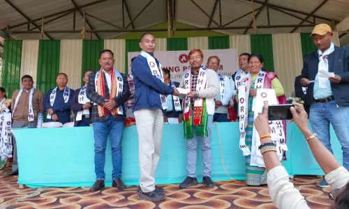 Assam: आरएचजेएम ने बोको में 150 नए सदस्यों का स्वागत किया Assam: आरएचजेएम ने बोको में 150 नए सदस्यों का स्वागत किया