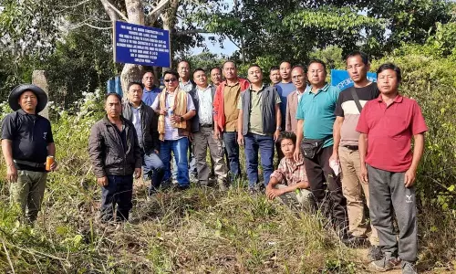 Nagaland: पेरेन में 2-लेन फुटहिल्स रोड निर्माण के पहले चरण का शुभारंभ