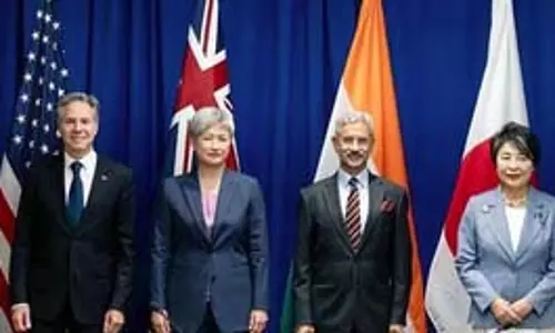 क्वाड ने स्वतंत्र, स्थिर हिंद-प्रशांत के लिए काम करने की प्रतिबद्धता दोहराई क्वाड ने स्वतंत्र, स्थिर हिंद-प्रशांत के लिए काम करने की प्रतिबद्धता दोहराई