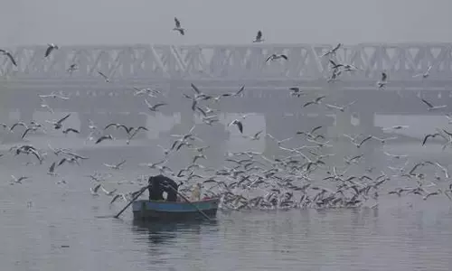 Delhi के कुछ हिस्सों में पारा फिर लुढ़कने से ‘कड़ाके की ठंड’ दर्ज की गई