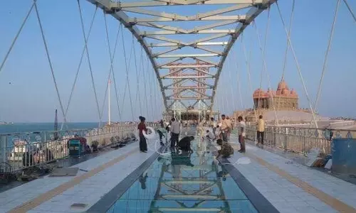 Glass bridge in the sea: कन्याकुमारी में एक नया आकर्षण!