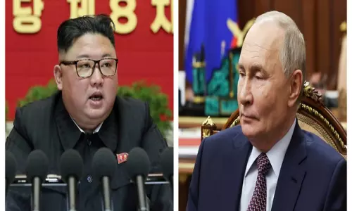 Kim ने कॉमरेड पुतिन को नव वर्ष की शुभकामनाएं दीं Kim ने कॉमरेड पुतिन को नव वर्ष की शुभकामनाएं दीं