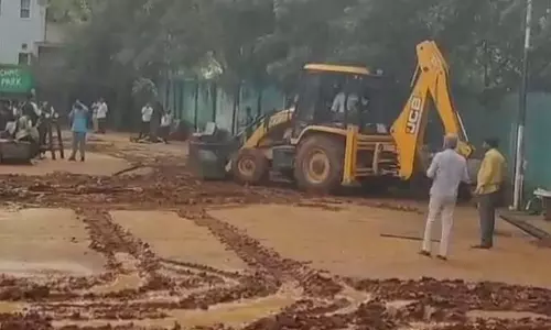 HYDRAA द्वारा खजागुडा अतिक्रमण को ध्वस्त किया गया