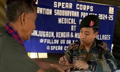 Assam : भारतीय सेना ने तिनसुकिया जिले में चिकित्सा शिविर का आयोजन Assam : भारतीय सेना ने तिनसुकिया जिले में चिकित्सा शिविर का आयोजन
