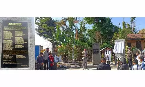 Nagaland : फ़िरो गांव में प्रथम विश्व युद्ध का स्मारक स्तंभ Nagaland : फ़िरो गांव में प्रथम विश्व युद्ध का स्मारक स्तंभ