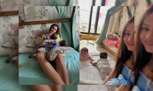 Rubina Dilaik ने साल की बेहतरीन तस्वीरें शेयर की Rubina Dilaik ने साल की बेहतरीन तस्वीरें शेयर की