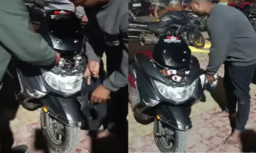शराब तस्करी की तगड़ी केमिस्ट्री: गाड़ी में ऐसी जगह छिपाई गई थी शराब कि Police भी रह गई हैरान