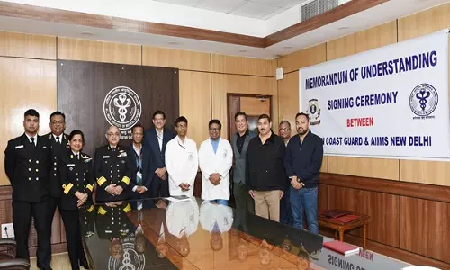भारतीय तटरक्षक बल और AIIMS दिल्ली ने समझौता ज्ञापन पर हस्ताक्षर किए