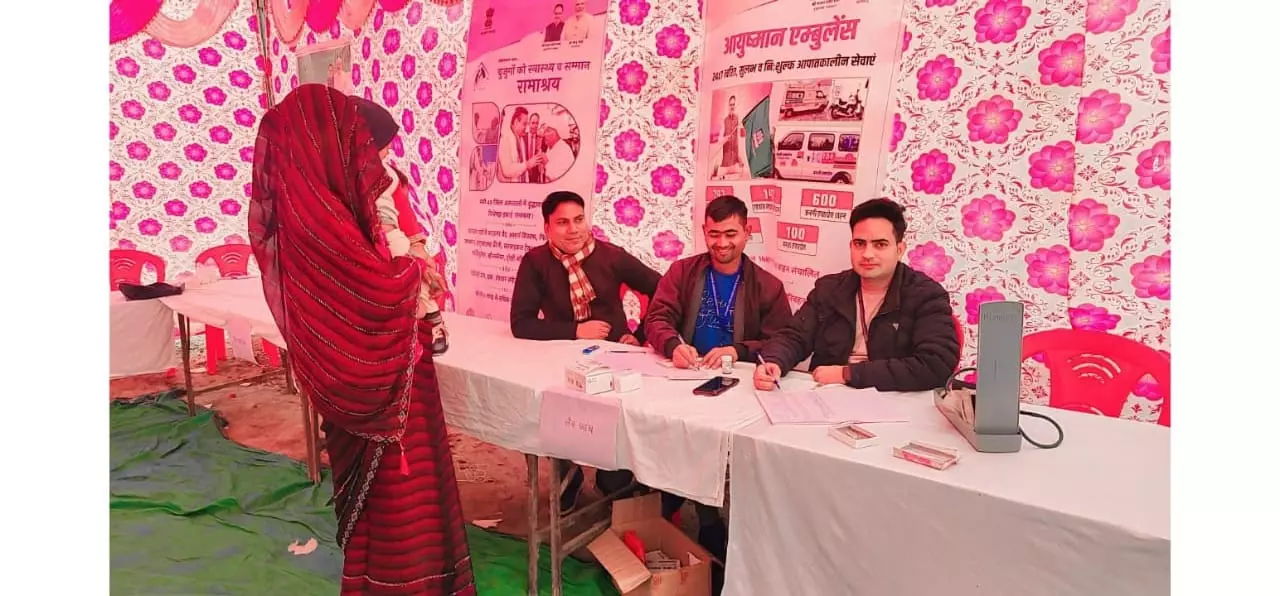Sikar: मुख्यमंत्री आयुष्मान आरोग्य शिविरों का सफलतम आयोजन Sikar: मुख्यमंत्री आयुष्मान आरोग्य शिविरों का सफलतम आयोजन