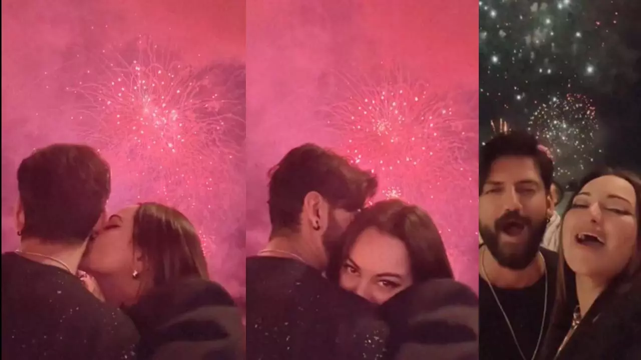 Sonakshi ने न्यू ईयर के मौके पर एक रोमांटिक वीडियो क्लिप शेयर की Sonakshi ने न्यू ईयर के मौके पर एक रोमांटिक वीडियो क्लिप शेयर की