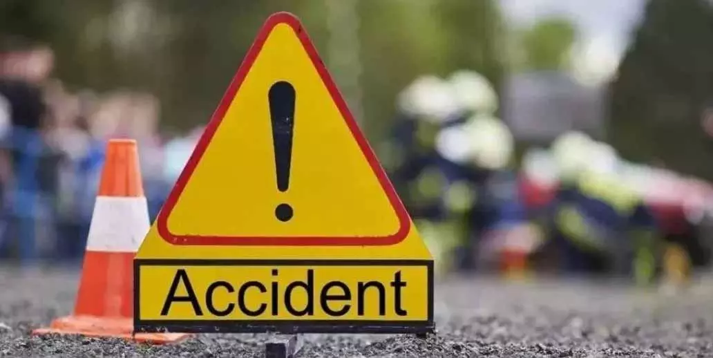 Punjab: सड़क दुर्घटना में एक की मौत, तीन घायल Punjab: सड़क दुर्घटना में एक की मौत, तीन घायल